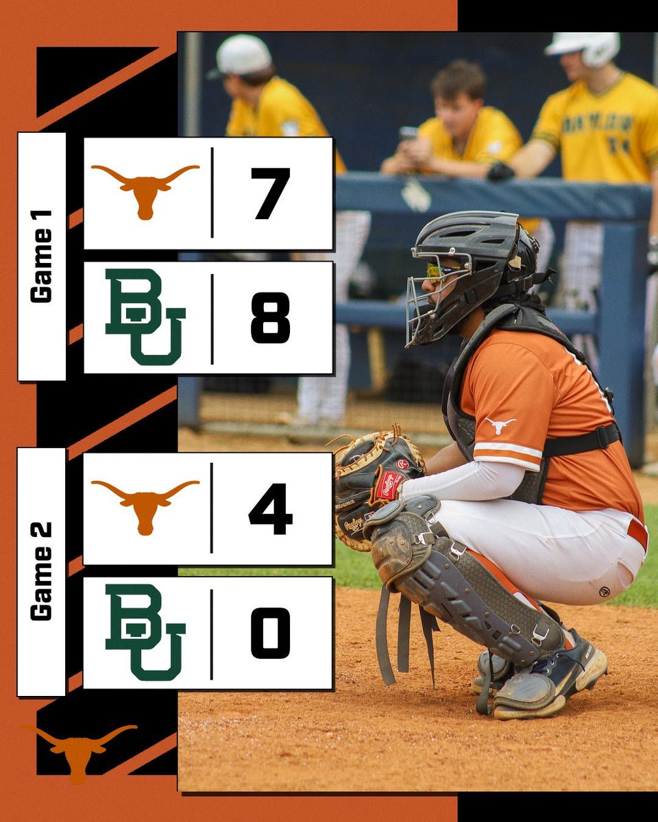 See yall tomorrow for the rubber match 🤘 
#hookem