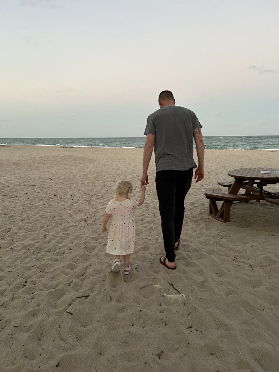 Some times in life you just have to slow down and take a walk on a beach with someone special!!