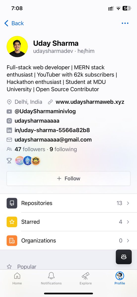 Harsh sharma tweet media