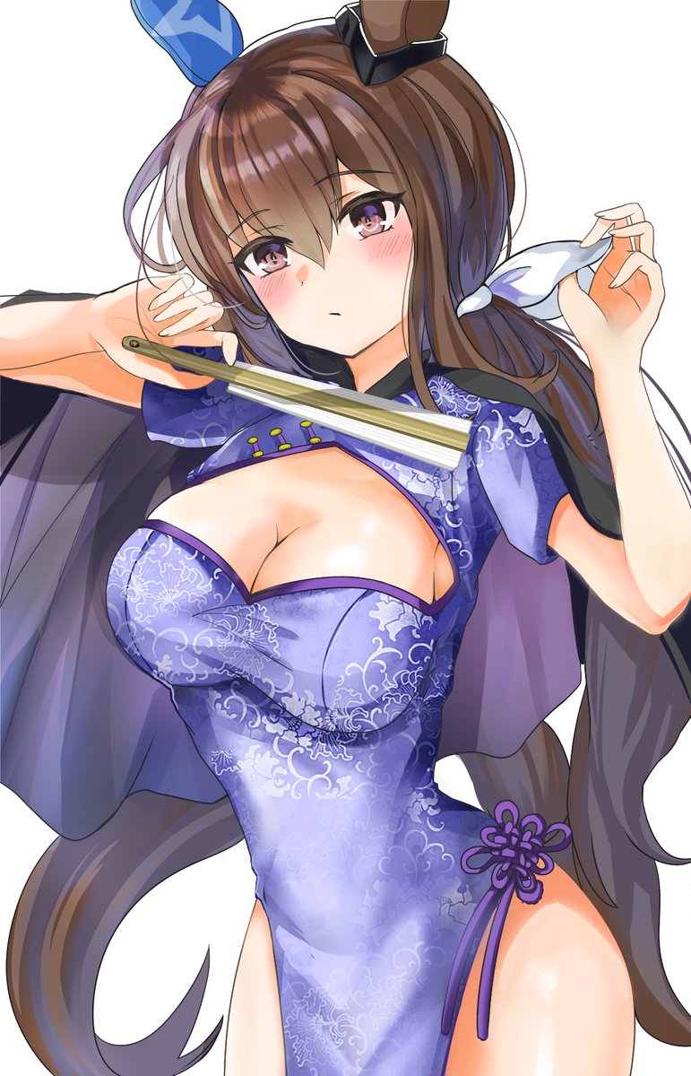 アドマイヤベガ「…どうですか?#ウマ娘 #アドマイヤベガ 」|華ムラのイラスト