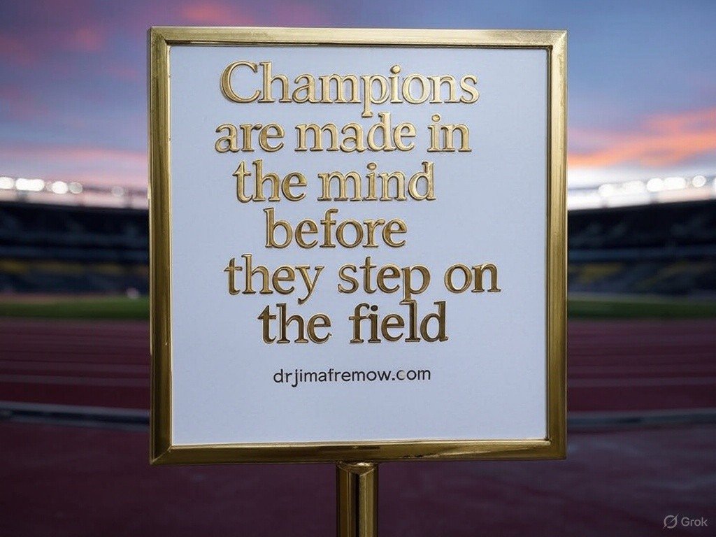 Dr. Jim Afremow (@goldmedalmind) on Twitter photo 