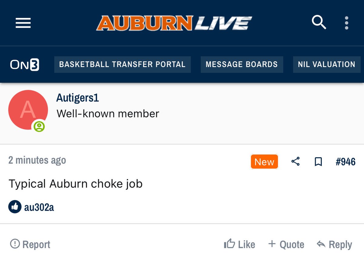 BoardGeniuses's tweet photo. Tough night for #Auburn fans. https://t.co/N8iZnCKi5D