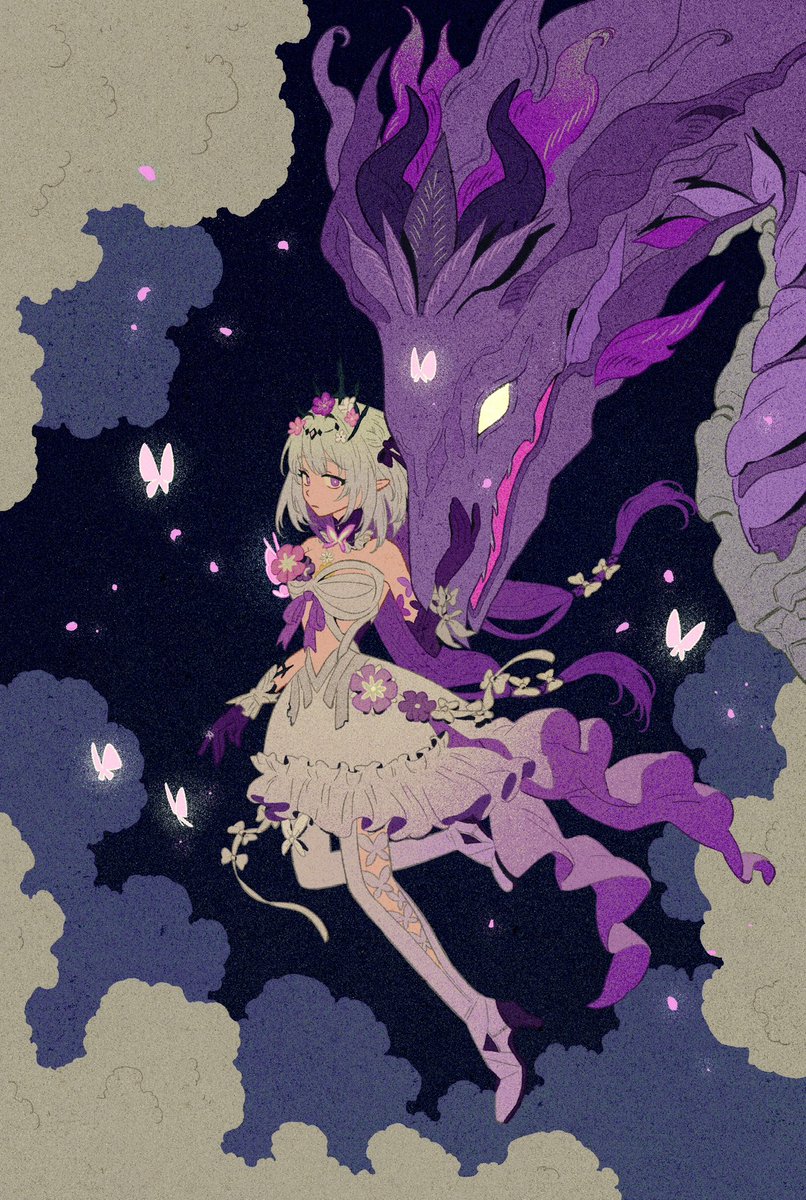 Castorice.🦋🐉
#honkaistarrail #castorice