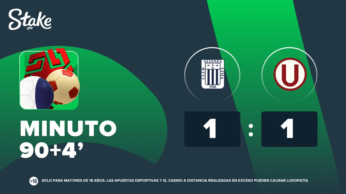 PeruStake's tweet photo. #ALvsU por #Liga1

GOOOOOOOOOOL DE UNIVERSITARIO ⚽

Apareció el 'Tunche' Rivera 🇵🇪 para poner el empate 🤯

Apuesta aquí: https://t.co/XuhaJnfvmZ https://t.co/AKmGRyWwWq