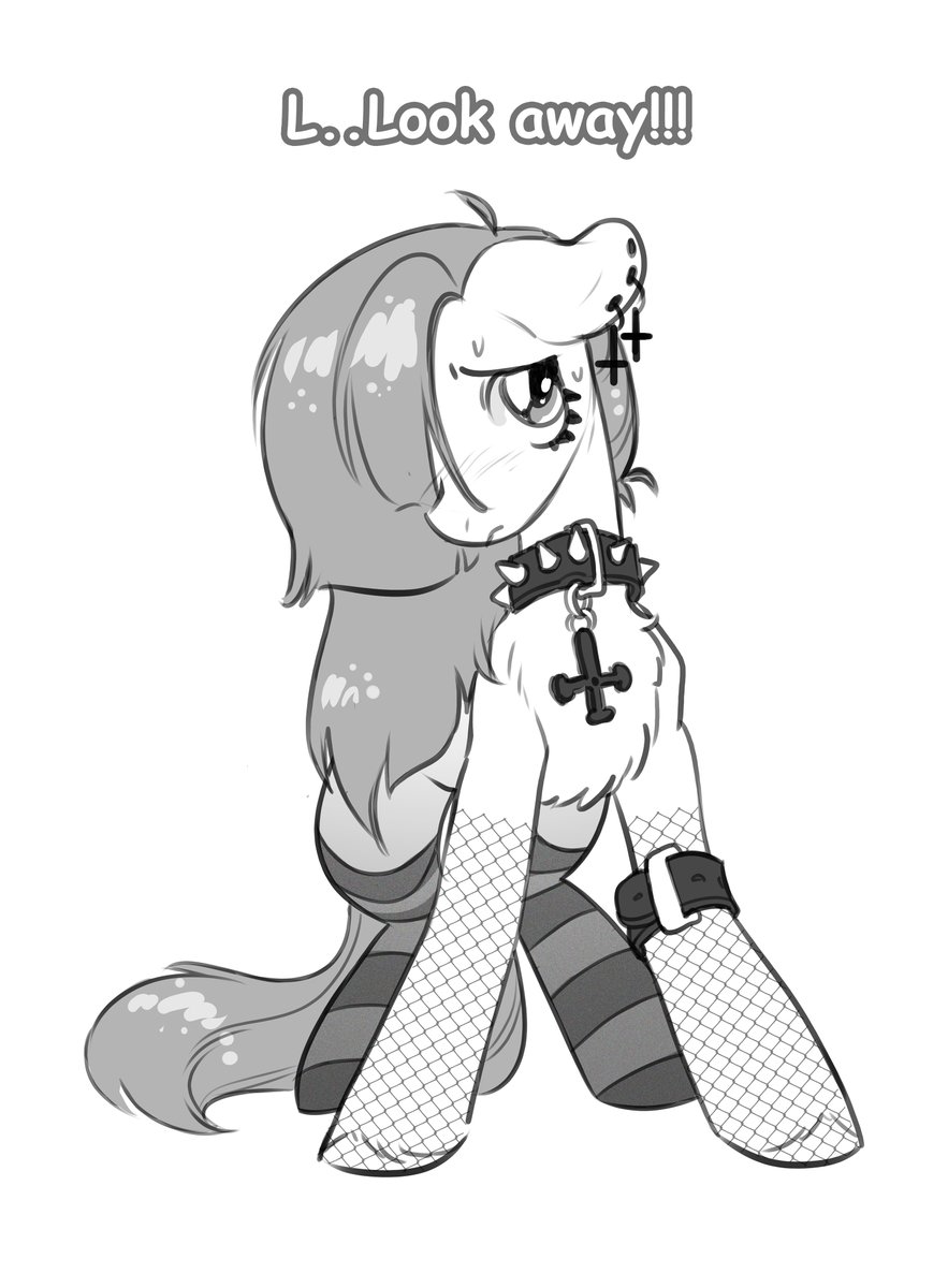 Gothic Marble Pie 

why would you vote for this - look at the poor shaky baby

#mlpfim #marblepie