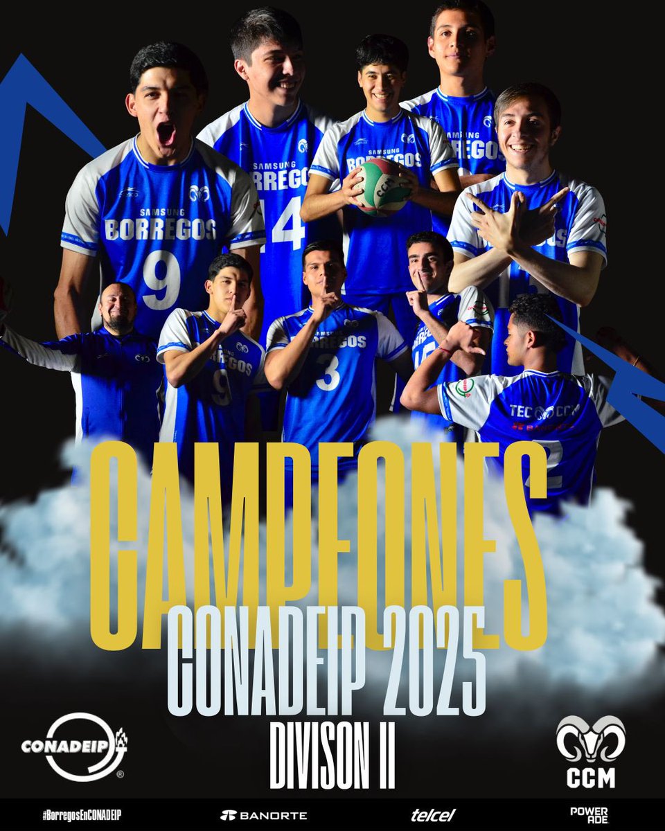 ¡SOMOS CAMPEONES NACIONALES!
<a href="/CONADEIPmx/">CONADEIP México</a> 
<a href="/Tec_CCM/">Tec Ciudad de México</a>