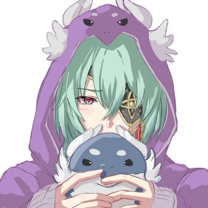 大地獣パジャマアナイクス先生落描き