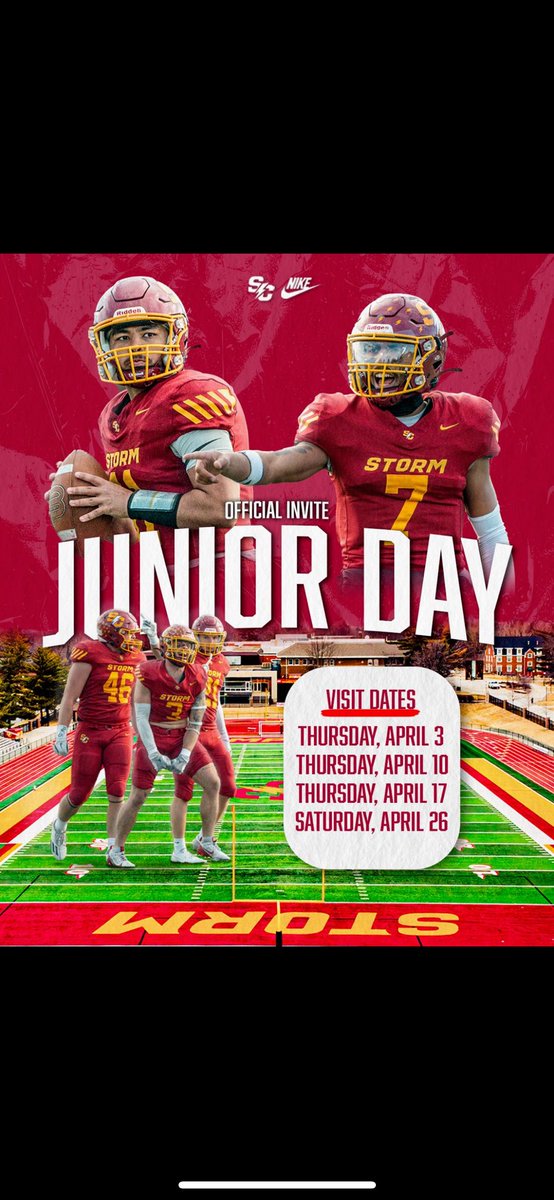 Want to thank <a href="/OLCoachBoyer/">Alex Boyer</a> and <a href="/scstormfootball/">Simpson Football ⚡️</a>  for the Junior day Invite!
