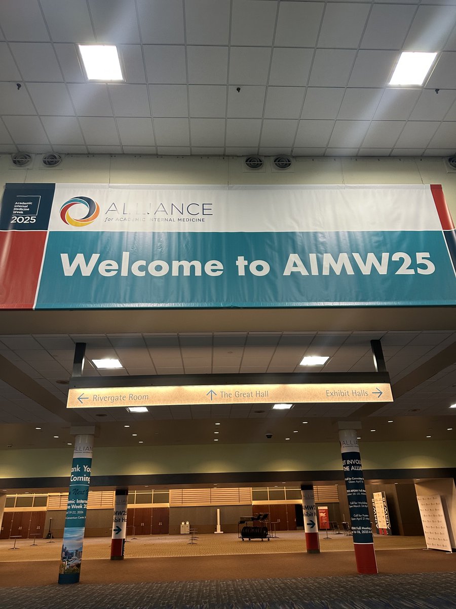 Arrival Before the Chief Conference for Internal Medicine
#AIMW25