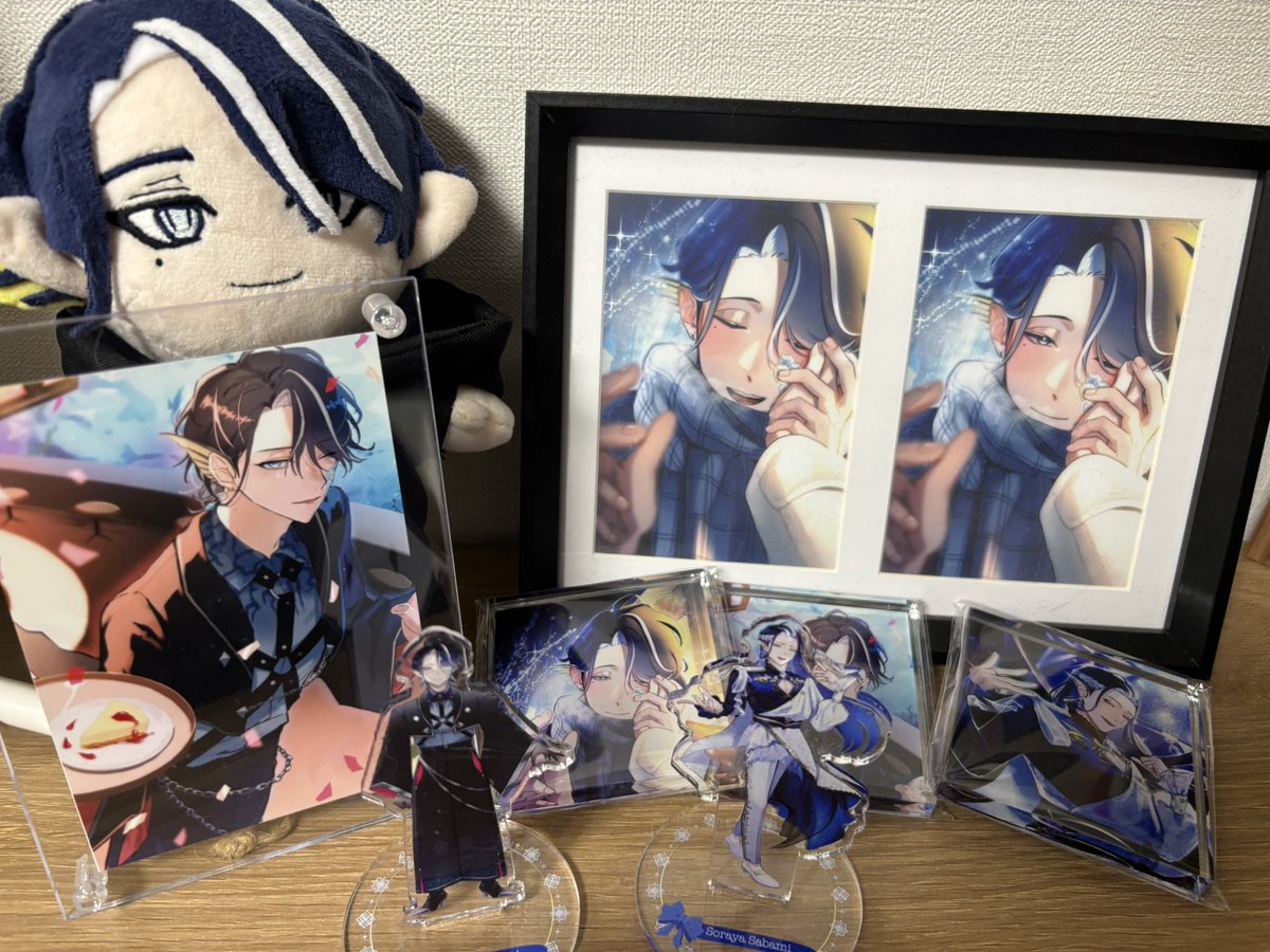 #おはようVライバー 
おはさば！！！！！！！！！！！！！！
鯖の祭壇が出来てきました。
グッズ発送の準備するぞ！！！！！！！