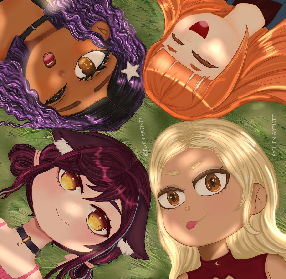 NiLaAhya's tweet photo. TERMINEEIIIIII ⭐
- Fã art do time lua 🌙
@YasmimReisOFC @jinkiwinkki
@beamom @Fusrobya
Tags:
#miireisart #Arkanis
#miireis #timelua #apassagem https://t.co/cuUa5skkN0