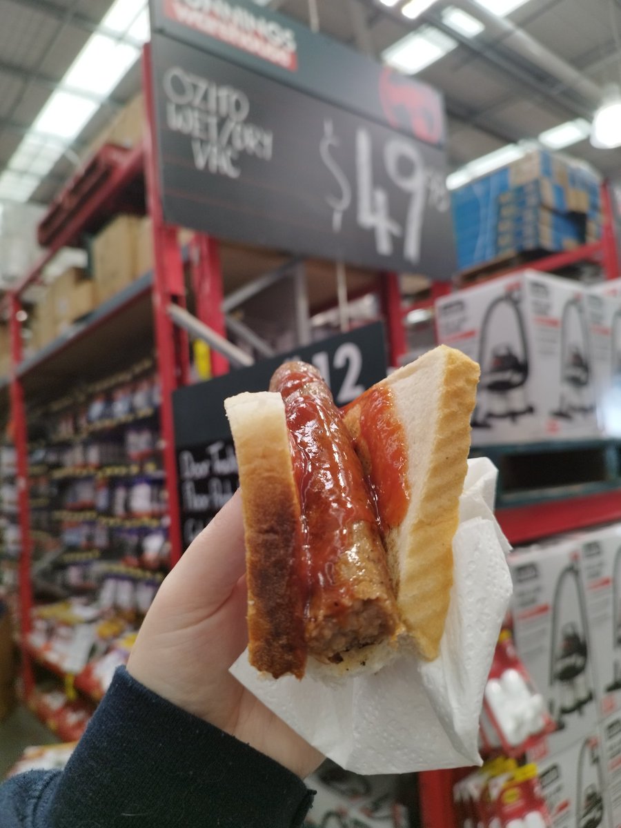 Literally the only way to get me to Bunnings on a Sunday is the promise of a sasuage sizzle