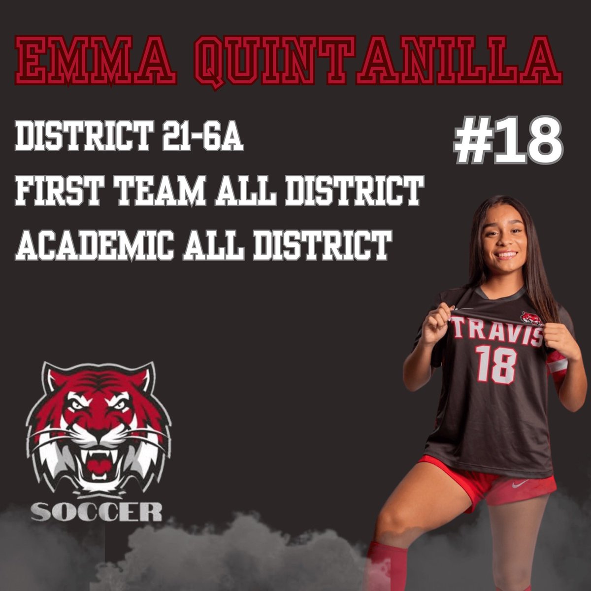 Emma had a great season, such an important leader for our team. Congratulations!