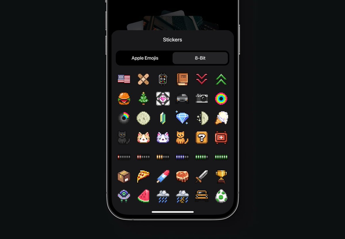 digitalunknown's tweet image. I recently went on a rampage designing custom pixel icons like this for my app. Highly recommend this style even just for fun.