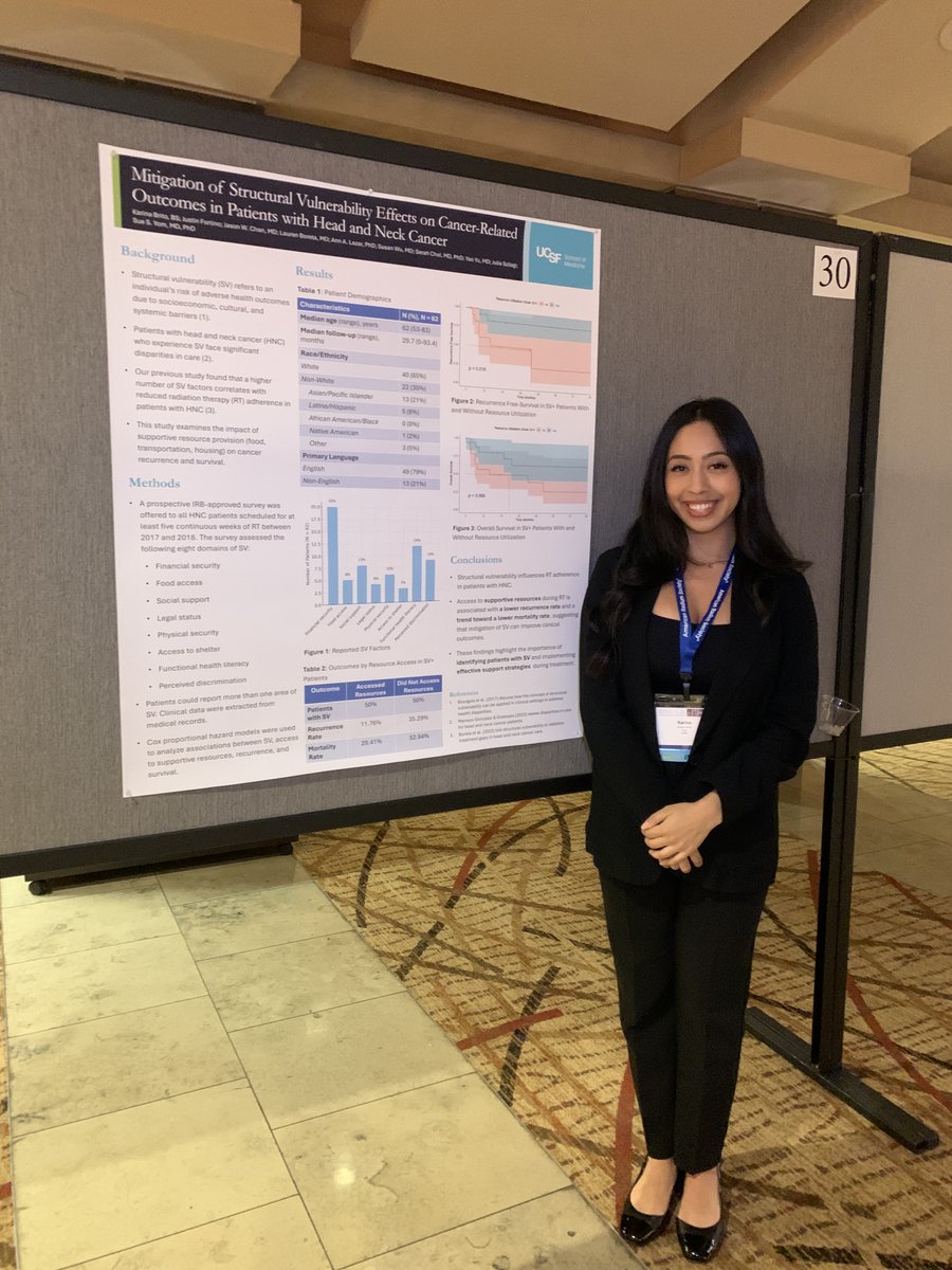 First post! Grateful to <a href="/RadiumSociety/">Amer. Radium Society</a> for an incredible conference and the opportunity to present my poster.

&amp; huge thank you to my amazing mentor, Dr. Sue Yom. Feeling so blessed and inspired! #ARS2025