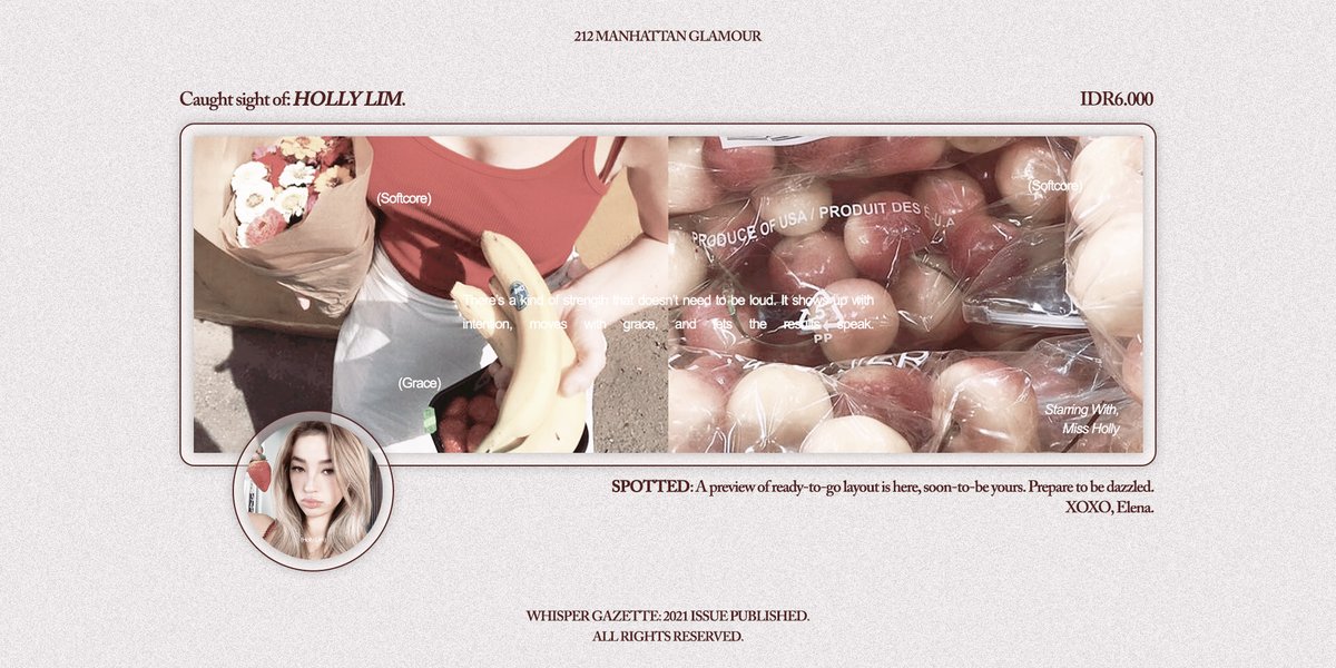 Any interactions are very appreciated.

Aftie darls, I have four ready-to-go layout of Bloom Season, priced at IDR6,000/each. Each purchase includes a free retext of each part. Don’t hesitate to DM if you’re interested.

#zonauang