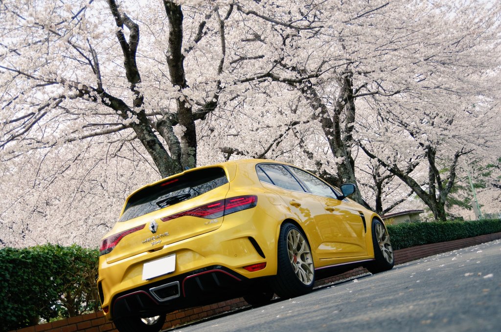 photo_ac_231022's tweet photo. MEGANE × 桜🌸

#pentax #pentaxkp #一眼レフ練習中 #renault #ルノー #renaultsport #ルノースポール #meganerstrophy #メガーヌrsトロフィー #bbs #rev7 #cherryblossom #桜 https://t.co/xv9odIxqpB