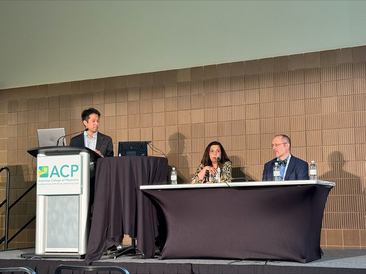 Case-Based discussion on Digital Health Equity with <a href="/MdDeepti/">Deepti Pandita, MD, FACP, FAMIA</a> DavidKaelber. #IM2025 <a href="/ACPIMPhysicians/">ACP</a> 

I always learn so much from the audience and my panelists!