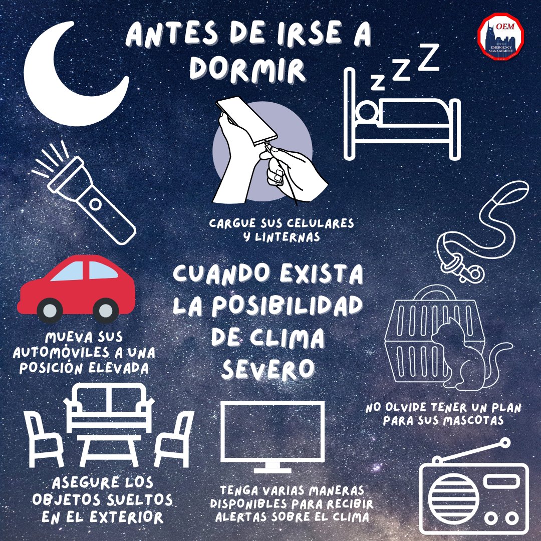 🔹 Mantente actualizado con las alertas meteorológicas 🔹 Asegúrate de que tu teléfono esté cargado para recibir notificaciones
¡Mantente seguro, informado y listo! 🌧️ #ClimaSevero #MantenteSeguro #PreparaciónDeEmergencia
