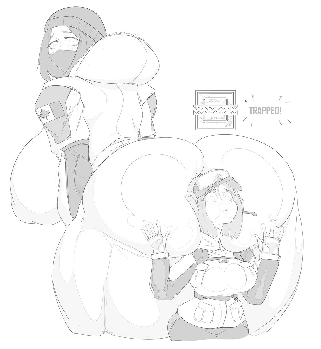 "Why trap you with my own trap when I can trap you with my body?"

Extremely busty JTF2 trapper ⚠️Beware her size! ⚠️
Total bitch for huge dicks
In dire need of hung
Hyper themes!
Very rarely plays futa
Near Limitless. Just ask!
Minors DNI

Like and retweet ? 👉👈