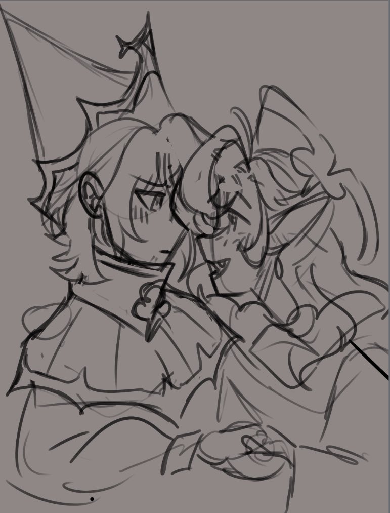 miniitaurus17's tweet image. digital sketch doodles,,,, 

i fear i may have the crk brainworms 

#crk #crkfanart #cookierun #cookierunkingdom #pureshadow #shadowvanilla #purevanillacookie #shadowmilkcookie #sageoftruth #truthlessrecluse