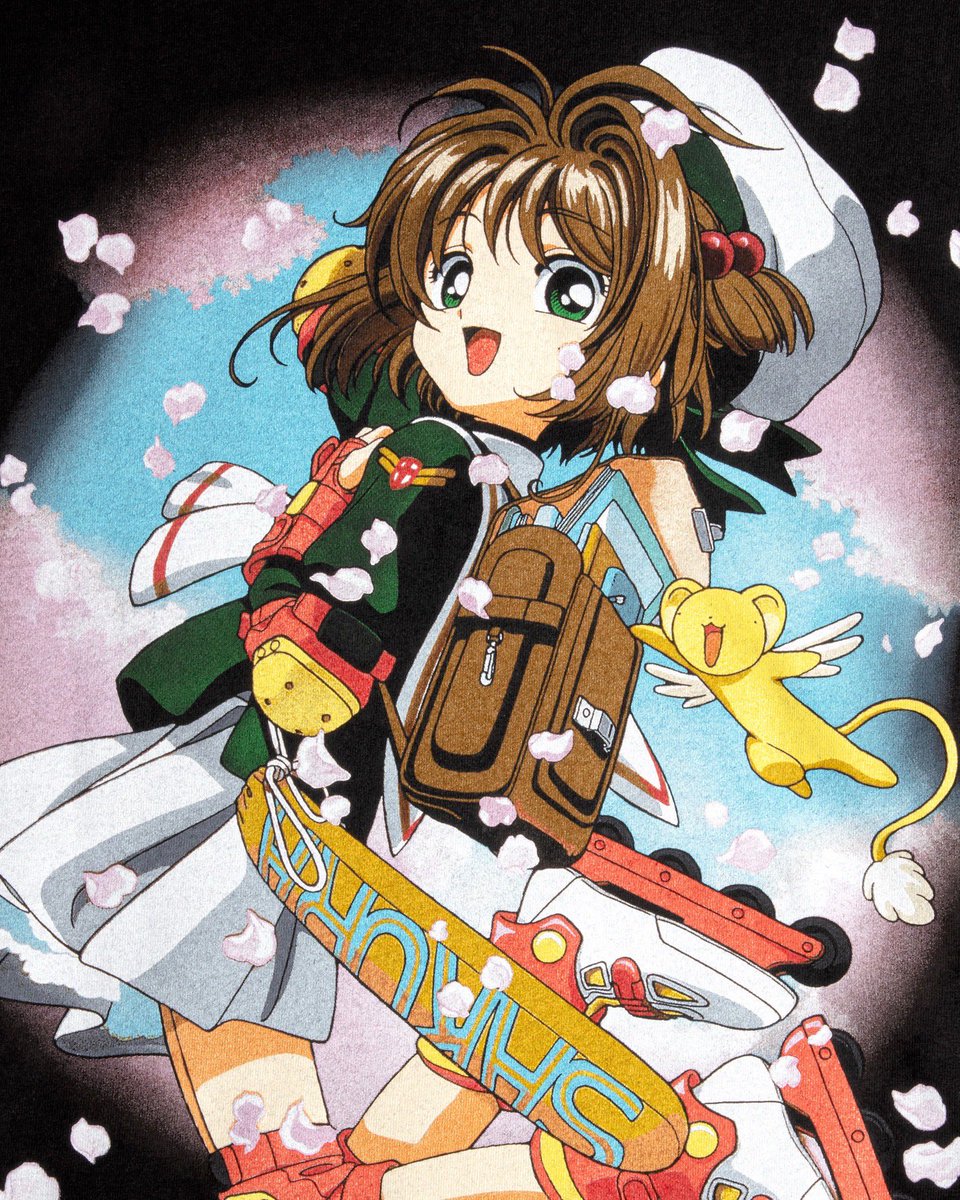 カードキャプターさくら×GEEKS RULEコラボレーションTシャツの