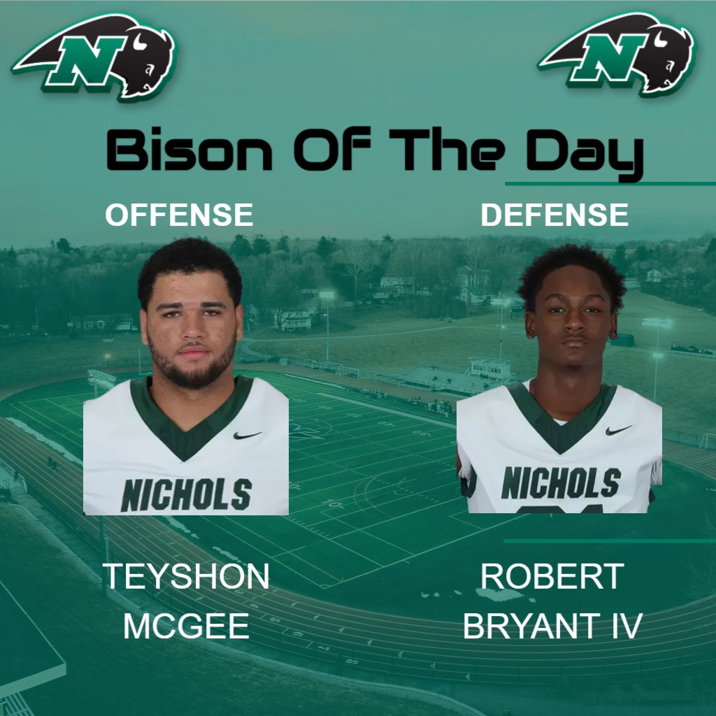 Nichols Football tweet media