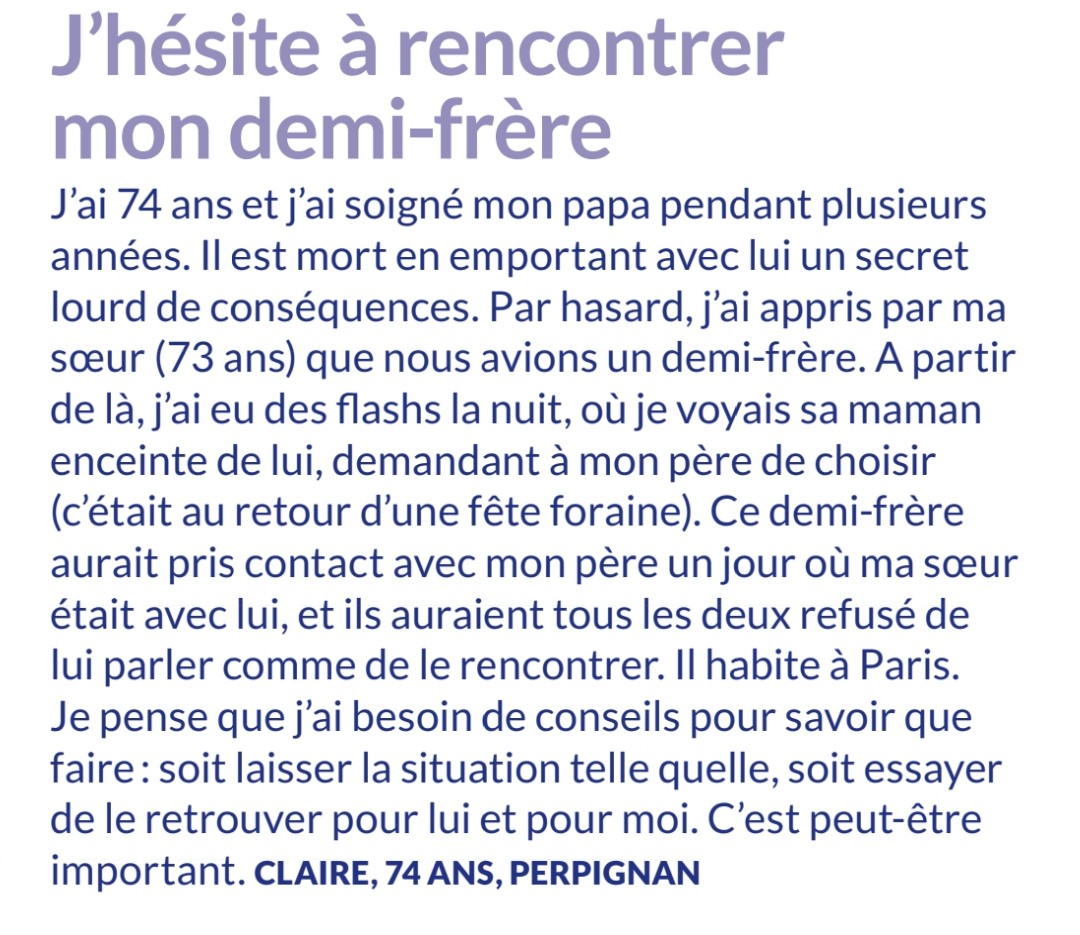 jean_marc83's tweet image. Demande déjà à ta sœur pourquoi elle n'a pas voulu le rencontrer, c'est plus prudent !
(Elles ne sont pas drôles vos lettres aujourd'hui ☹️)