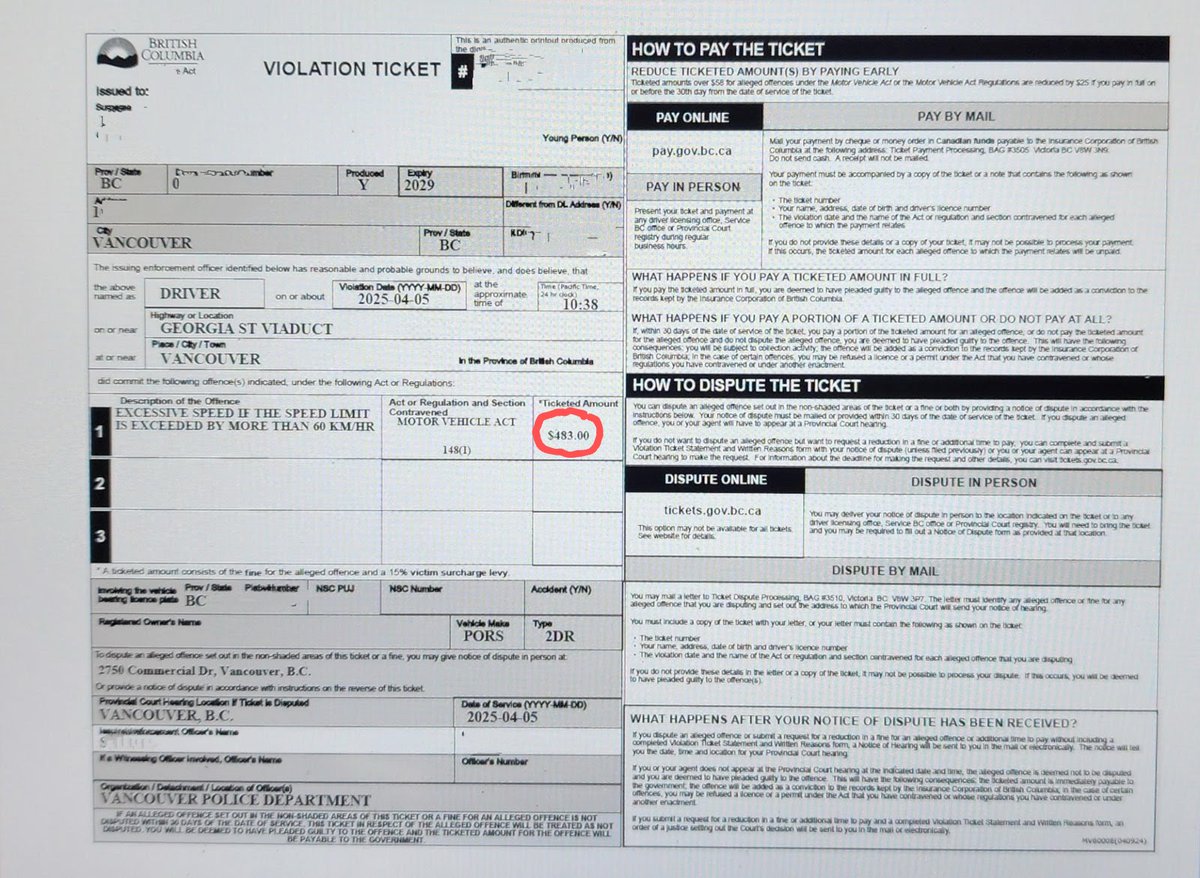 VPD Traffic Section tweet media
