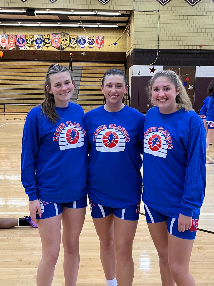 Tornado Girls BB (@butlertornadobb) on Twitter photo Our Butler Tornado ballers helped lead the West team to a win over the East squad in the Cager Classic tonight 66-60.
Way to represent the team‼️
<a href="/Sydpatterson1/">Sydney Patterson</a> <a href="/AmeliaMichae2/">Amelia McMichael</a>
<a href="/averymaier31/">Avery Maier</a> Our Butler Tornado ballers helped lead the West team to a win over the East squad in the Cager Classic tonight 66-60.
Way to represent the team‼️
<a href="/Sydpatterson1/">Sydney Patterson</a> <a href="/AmeliaMichae2/">Amelia McMichael</a>
<a href="/averymaier31/">Avery Maier</a>