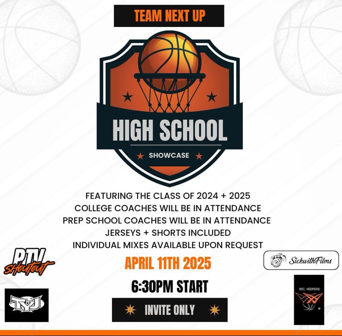 showt1mechris's tweet photo. I have committed to the Team Next Up Highschool invite only showcase on Aprill 11th! #TeamNextUp #Exposure #CollegeRecruitment #Showcase @RecruitTheBronx https://t.co/0YM0D4SaSd