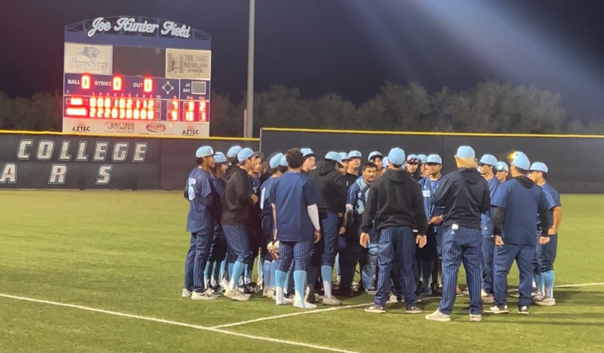 CBC Cougars take down the #2 team in the country.

I'm so proud of our boys for playing their hearts out tonight. 

They earned this win.

#VamosCougars