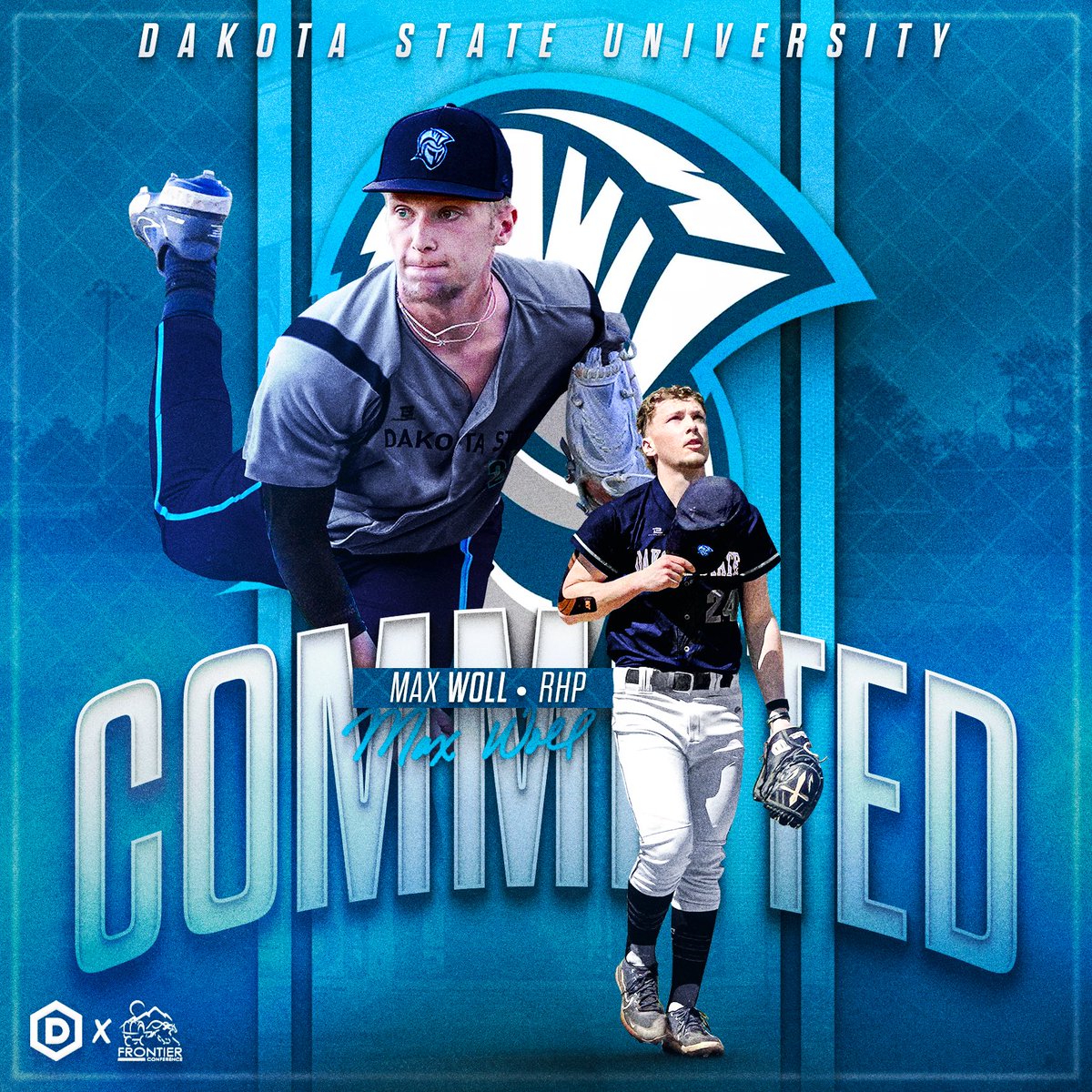MaxWoll3's tweet image. Next 2, Super excited to announce my commitment to @DSU_Baseball_! Thank you @CoachHardie and @drutan16 for the opportunity! Excited to get to work!