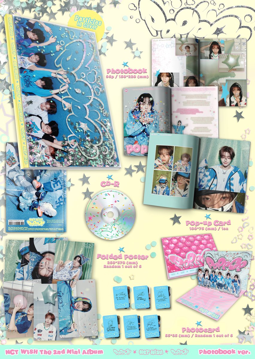 NCT WISH 【poppop - The 2nd Mini Album】 Album Details (Photobook Ver.)

YES24 ➫ bit.ly/3YgAE4M 
핫트랙스 ➫ bit.ly/4ljOjSz 
알라딘 ➫ bit.ly/4cnF3sE 
SMTOWN&amp;STORE ➫ bit.ly/4hZSjFb 

💿 Pre-order
NCTWISH.lnk.to/poppop 

#NCTWISH #poppop