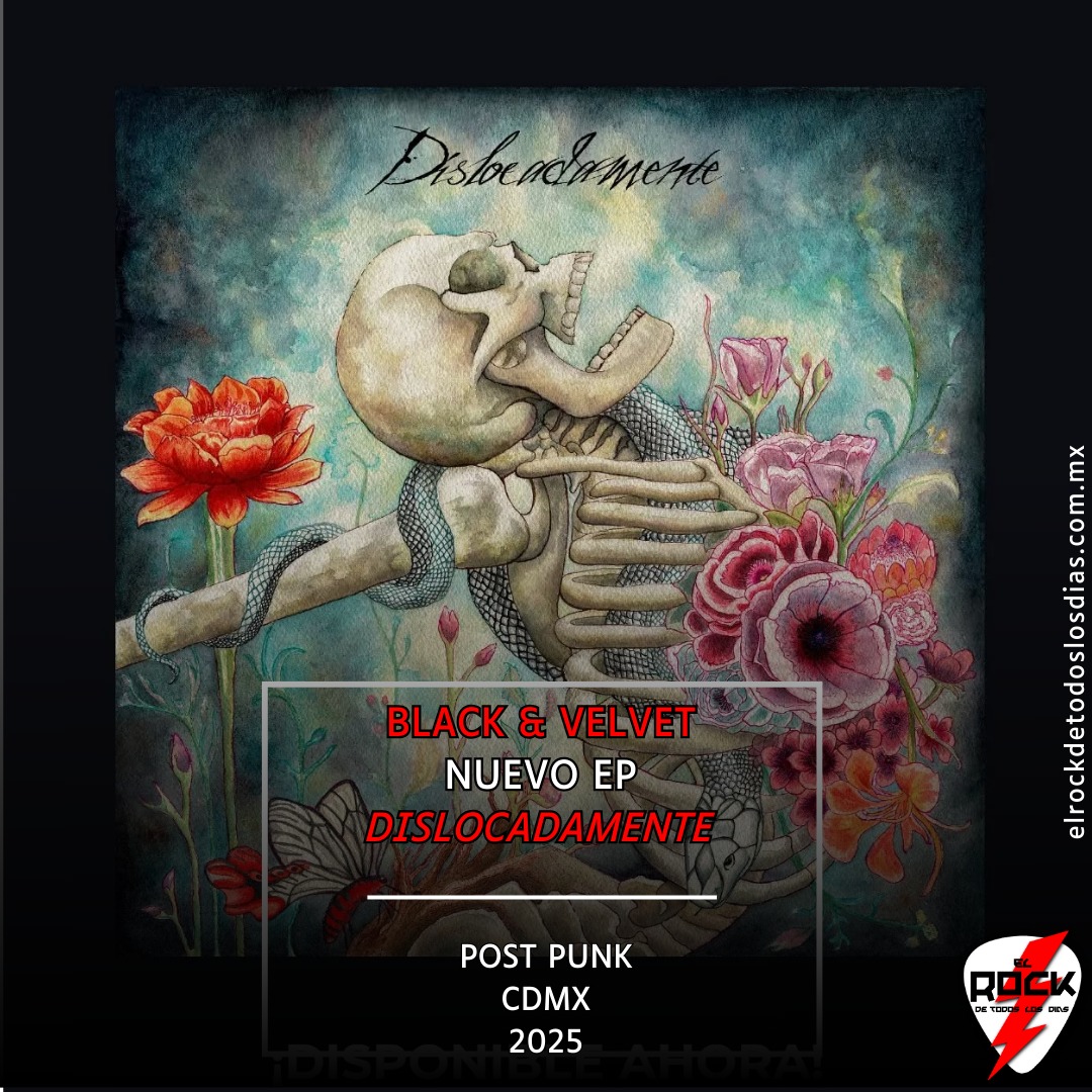 💥ESTRENO💥
Black and Velvet nos entrega un EP que no solo es una colección de canciones, sino una experiencia emocional. Dislocadamente se siente como una exploración de la fugacidad de las emociones, del choque entre la lucidez y la confusión 

open.spotify.com/intl-es/artist…