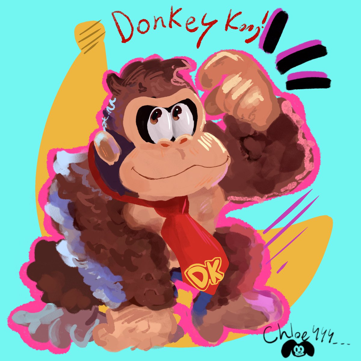 Donkey Kong doodle :d #DonkeyKongBananza #DonkeyKong #donkeykongfanart