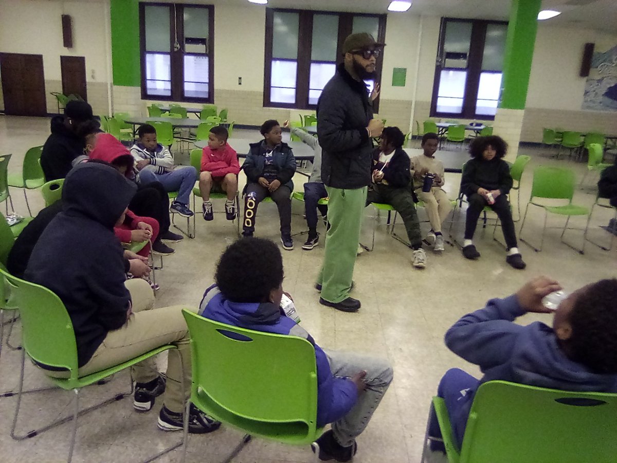 Great day at Saturday Leadership Academy!
#100blackmenphilly