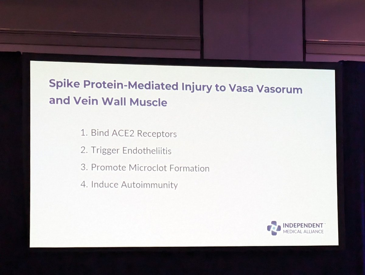 otsleeel's tweet image. Spike protein mediated injury to venous system with Dr. Jordan Vaughn @jfvaughnmd09 at the @Honest_Medicine conference in Atlanta this weekend. 

#POTS #Syncope #IVCS
@vejon_health