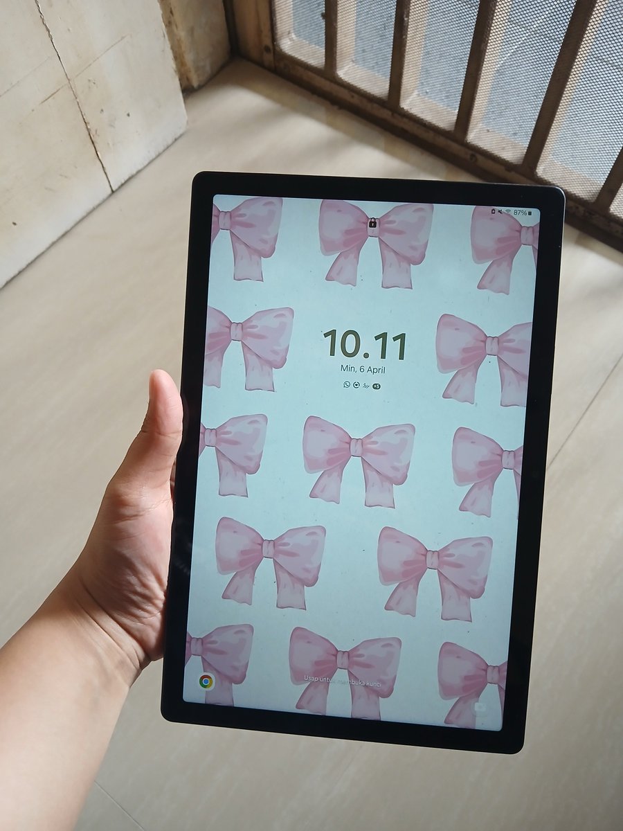 syutdeh's tweet photo. wts samsung tab a8 2022, wifi only. 1,200k https://t.co/4zlXXZT3GL