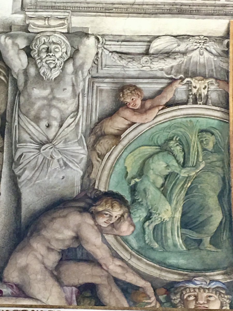 caputmundiHeidi's tweet photo. Particolare dello straordinario ciclo di affreschi *Gli amori degli dei*, realizzato da Annibale #Carracci a Palazzo Farnese ~ Ambasciata di Francia.

#Roma 🤍 https://t.co/tMqbHC0Mfr
