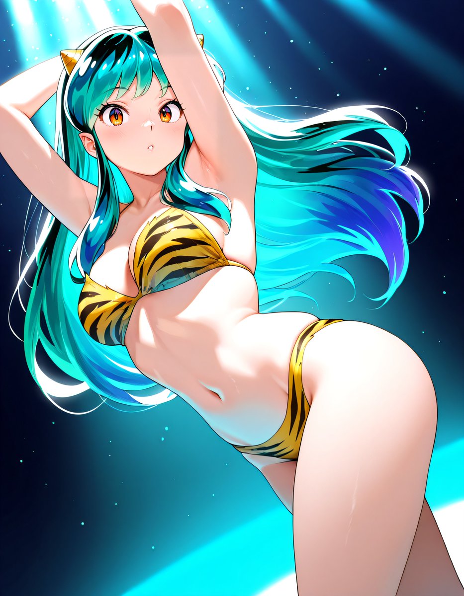 seliseliselia's tweet image. 個人的に好きなキャラ
うる星やつらより、DancingStarのイメージ
AIさん素晴らしいです
#AIイラスト #StableDiffusionWebUIForge #Illustrious 
#ラム #うる星やつら #インベーダー