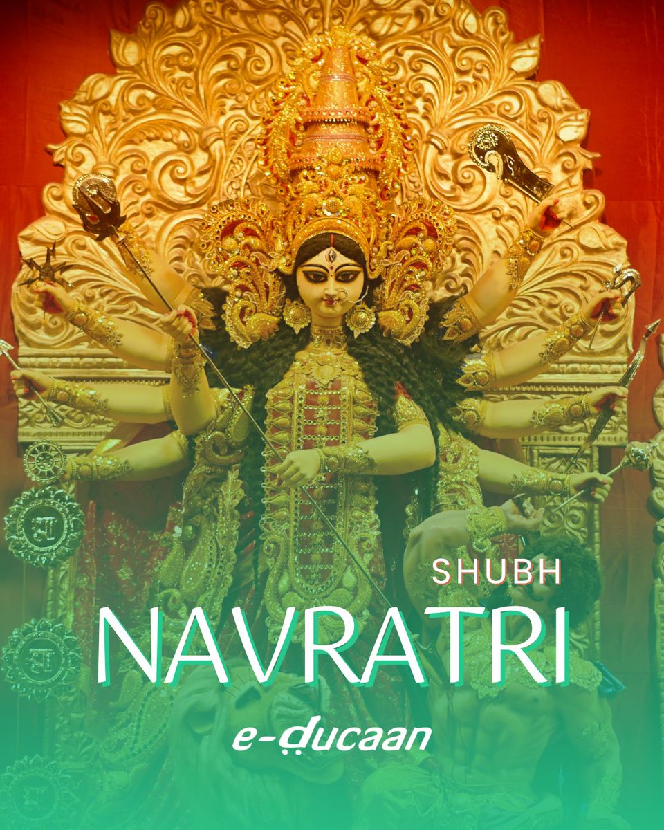 Wishing everyone a joyful and vibrant Navratri! 🌸 May this festival bring you happiness, prosperity, and good health. Let's celebrate the triumph of good over evil and embrace the spirit of joy and togetherness. Happy Navratri! 🌟🙏 #Navratri2023 #educaan