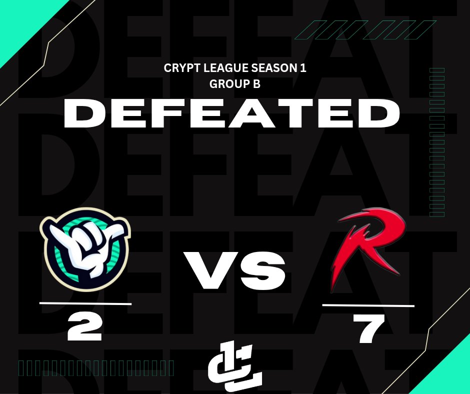 SurfEsports's tweet image. [#DEFEATED] 🌊

🏄‍♂️  Surf Esports Green 🆚 Rad Esports 🔥
📊 [2-7 loss]

💪 Crypt League – Group Stage

It was a tough loss but we still were to make playoffs, we&apos;ll see there😎
#SurfsUp #MakeWaves #RideTheWaves 🌊