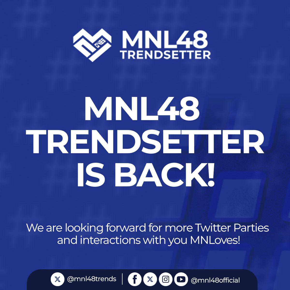 MNL48 TRENDSETTERS 📌 | STREAM OH MY PUMPKIN tweet media