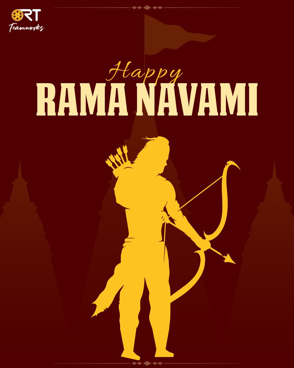 అందరికీ శ్రీరామనవమి శుభాకాంక్షలు. 
Here’s wishing everyone a very Happy Ram Navami.