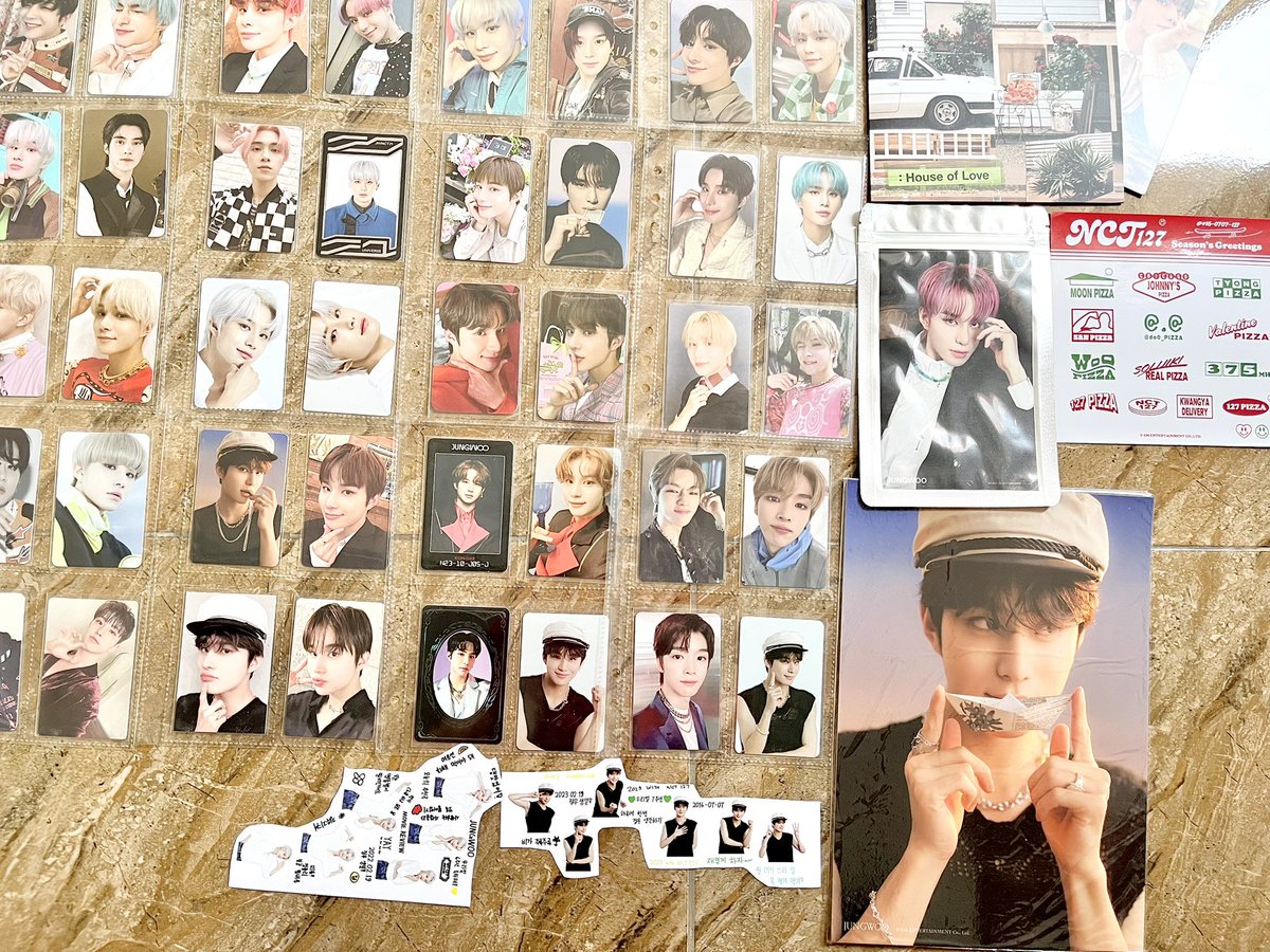 jungluvely's tweet photo. [HELP RT] wts / want to sell 

📍take all only 900k (nego) include packing
almost 100pc dan semua yang ada di foto

📌 good condition
🏠 jatim
🍊 co syope
📨 can ship ww

tags. wts album pc photocard nct 127 jungwoo sungchan wayv hendery seventeen wonwoo ina 양도 엔티티 포카 정우 https://t.co/yJi1z4SD6x