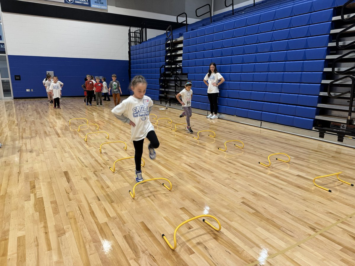 Youth Track Camp 2025 is in the books! Check out all those future <a href="/GVSD_Track/">Grain Valley Track & Field</a> athletes! 👀👀