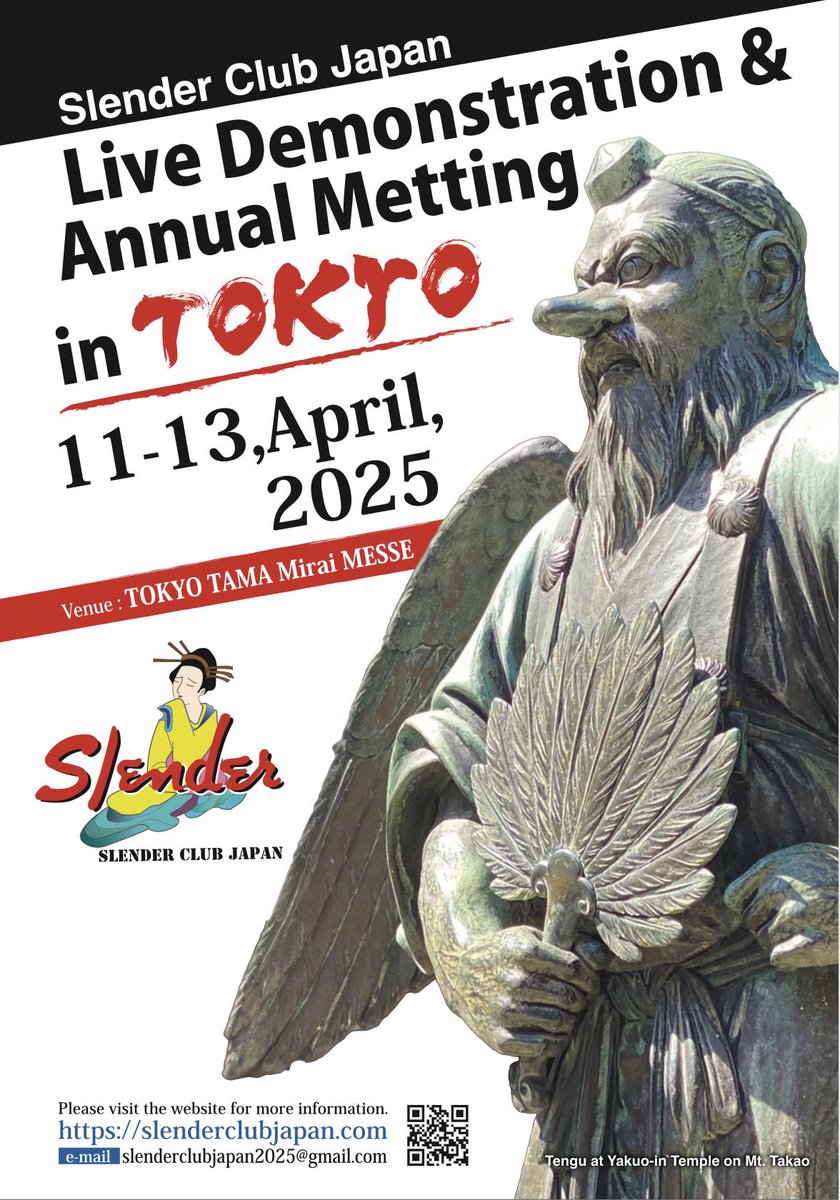 Slender Club Japan 2025 

please come and join us !