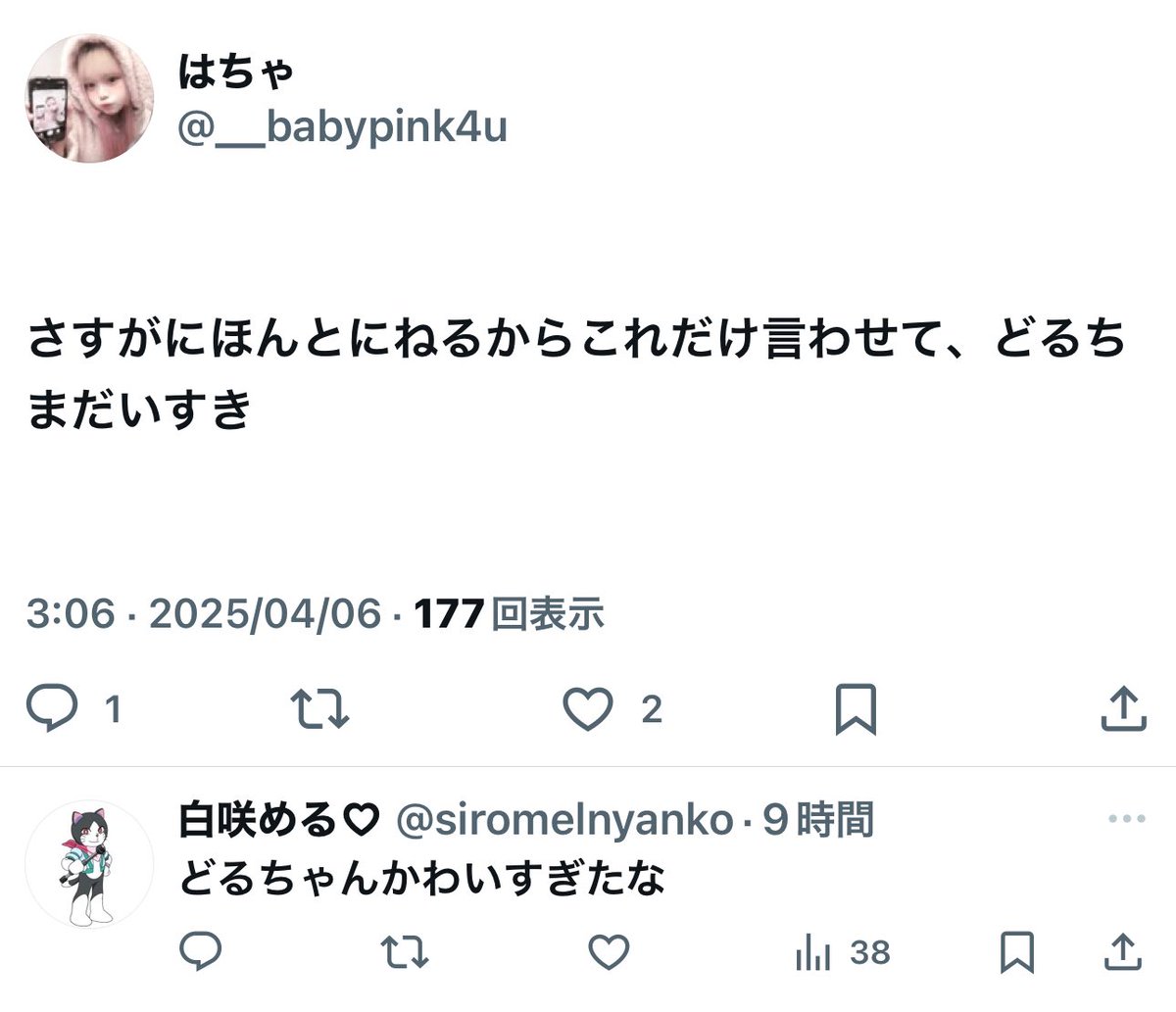 どるちゃん tweet media
