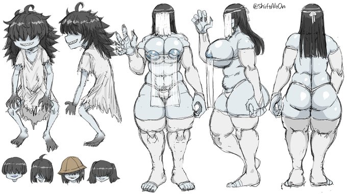 次のエロ漫画を怪異姦物にしようと筆慣らし。顔布ムチムチ女霊とその配下の童女霊をおじさん霊媒師が除霊()する感じの話にしたい。 